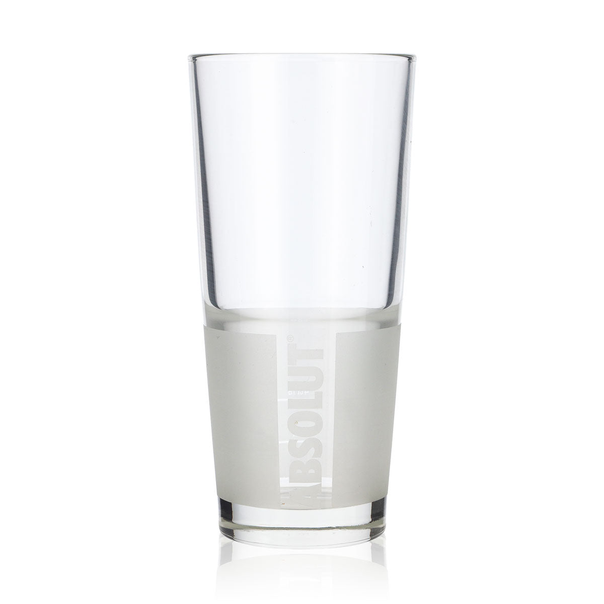 6x kieliszki do wódki Absolut Vodka 0,34 l Kieliszki do drinków długich Satynowane + pionowe logo – Widok 2