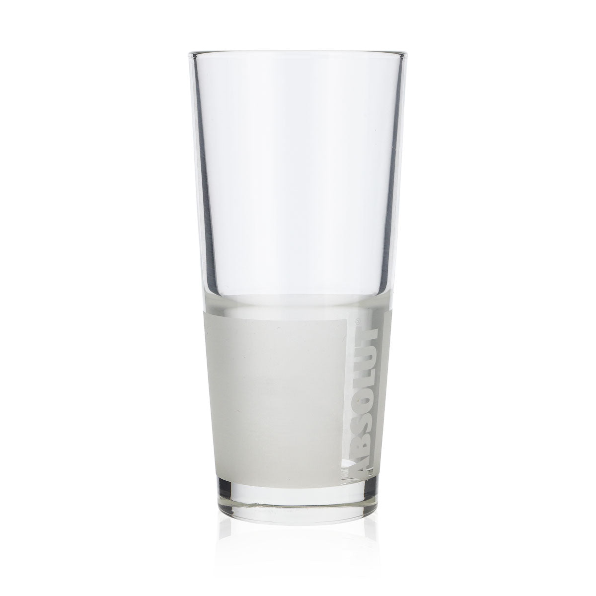 6x kieliszki do wódki Absolut Vodka 0,34 l Kieliszki do drinków długich Satynowane + pionowe logo – Widok 3