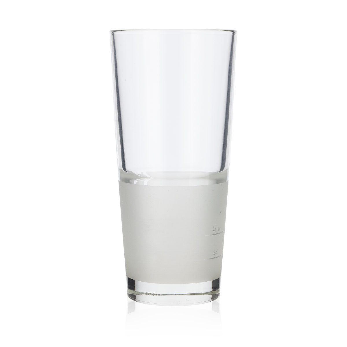 6x kieliszki do wódki Absolut Vodka 0,34 l Kieliszki do drinków długich Satynowane + pionowe logo – Widok 4