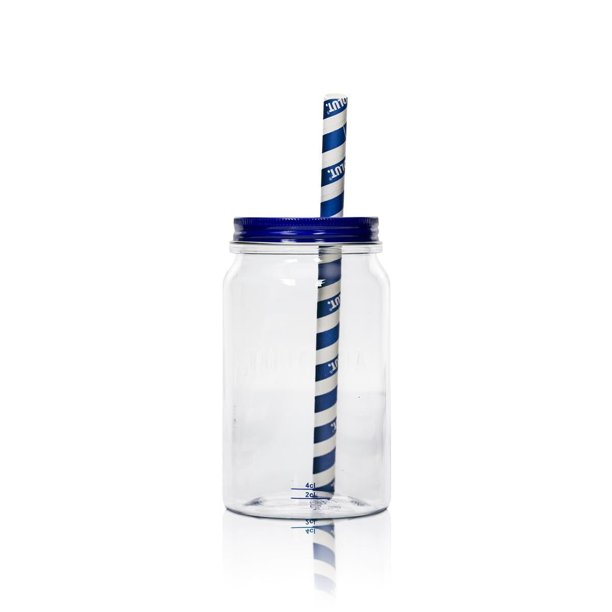 6x szklany plastikowy kubek Absolut Vodka z pokrywką – Widok 4