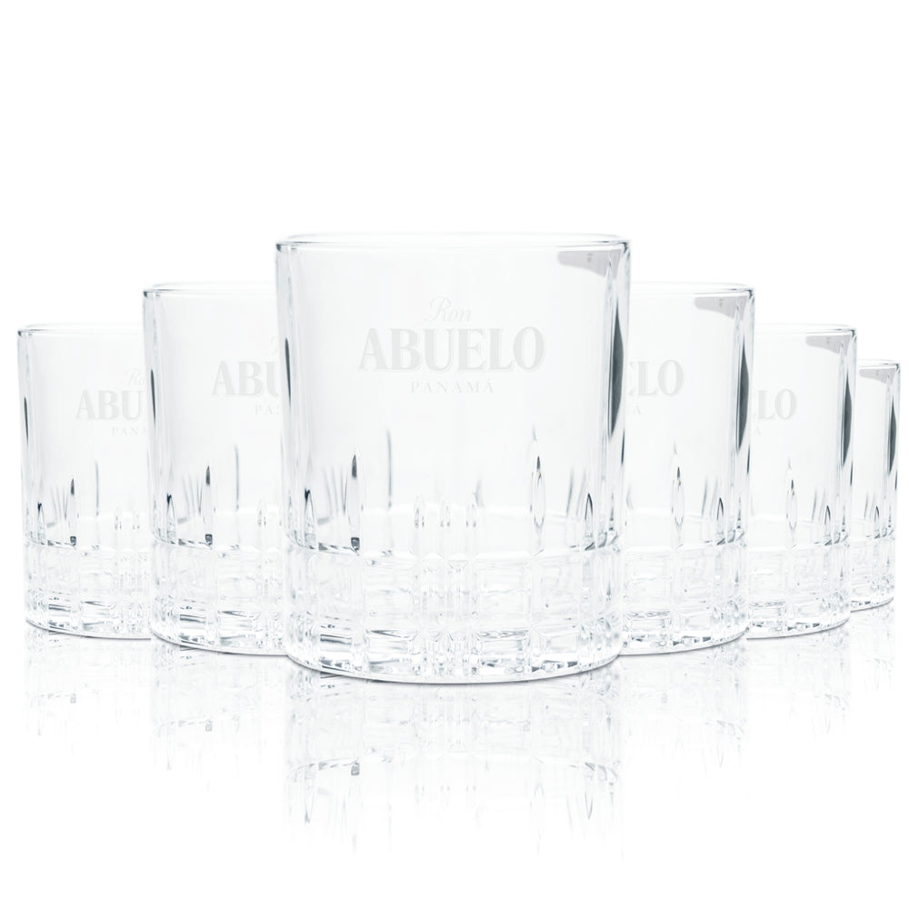 6x Abuelo Rum Glass 0,3l Tumbler Spiegelau Contour Longdrink Glasses Ron Crystal