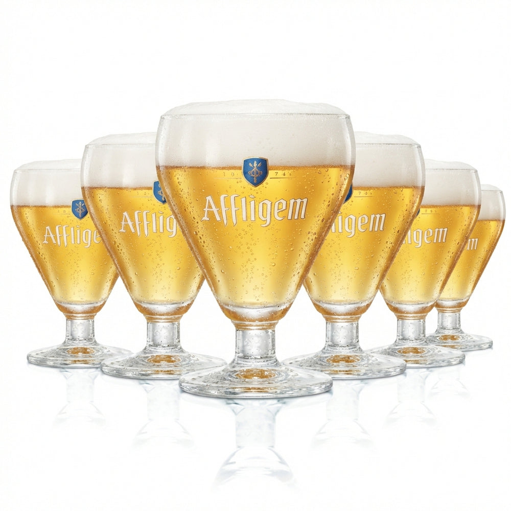6x szklanka do piwa Affligem 0,3 l kielich tulipanowy szklanki gastronomiczne bar pub Craft Pint