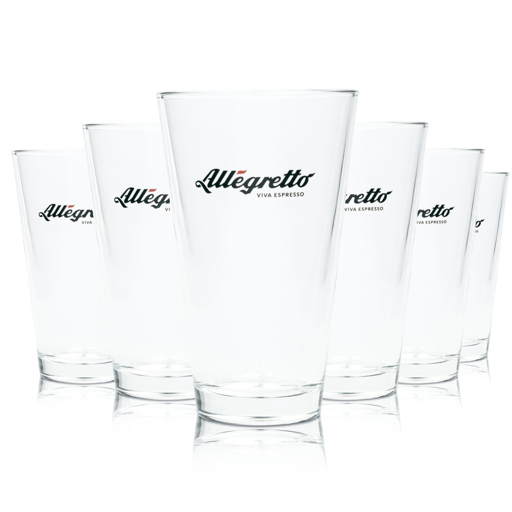 6x Szklanka do kawy Allegretto 0,3l latte macchiato szklanki kubki Longdirnk tumbler