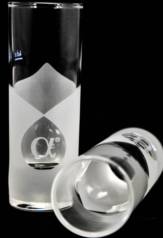 6x Alpha Noble Vodka Szklanka 4 cl Szklanki Stamper Szklanki do shotów Krótkie