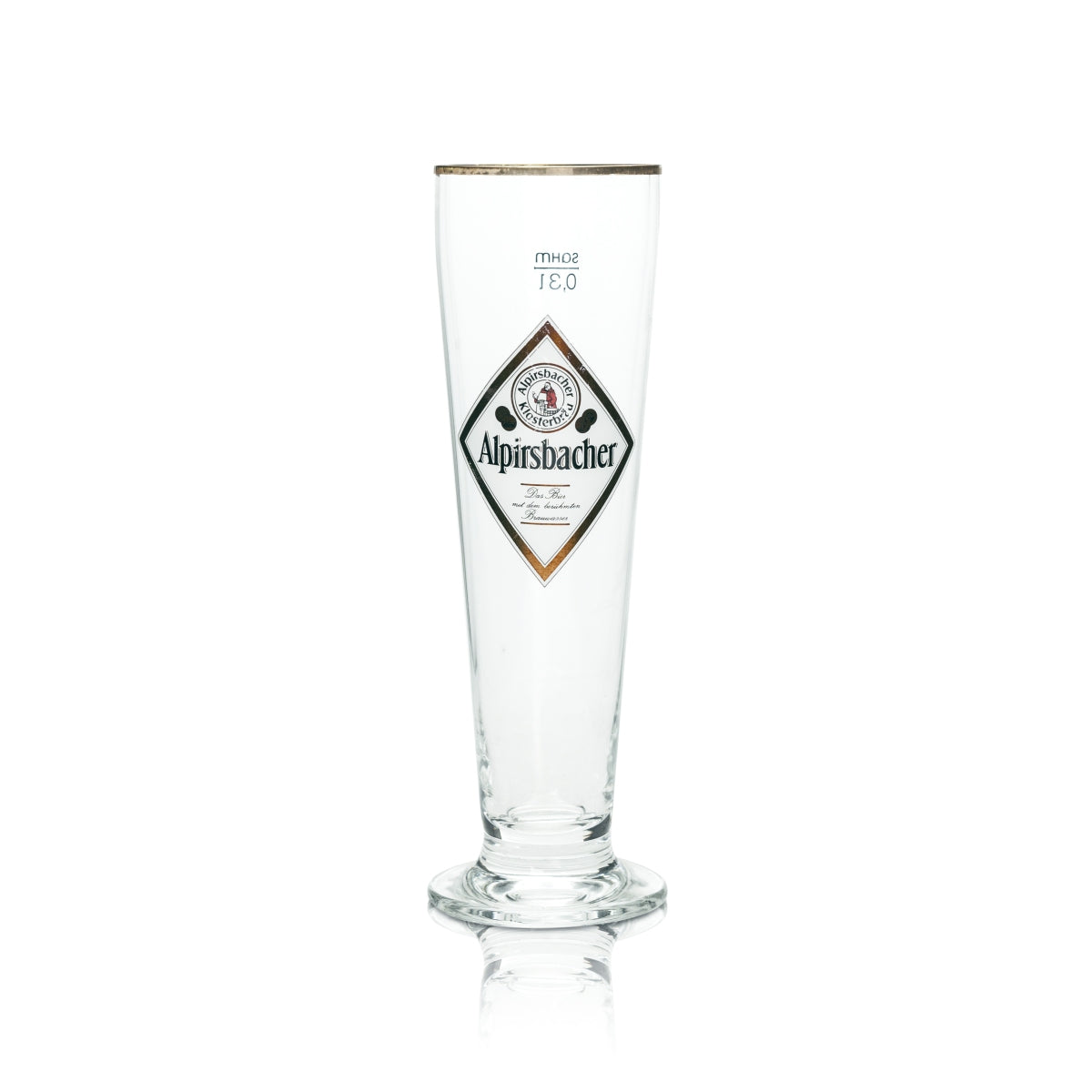 6x Alpirsbacher szklanka do piwa 0,3l kielich Siena Pils tulipan szklanki browar klasztorny – Widok 2