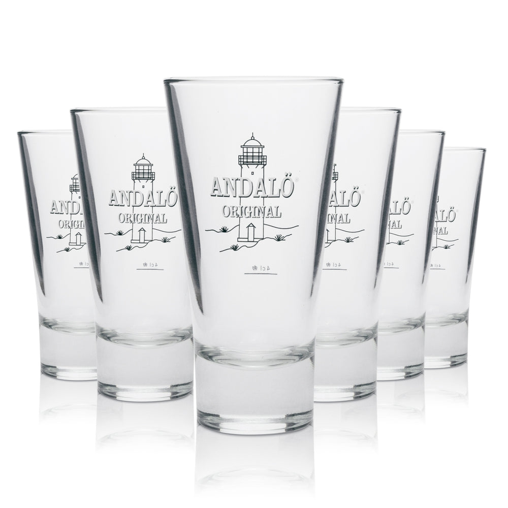 6x szklanka Andalö 0,23 l szklanka do long drinków w kształcie litery V koktajl aperitif Eckenförde zestaw szklanek