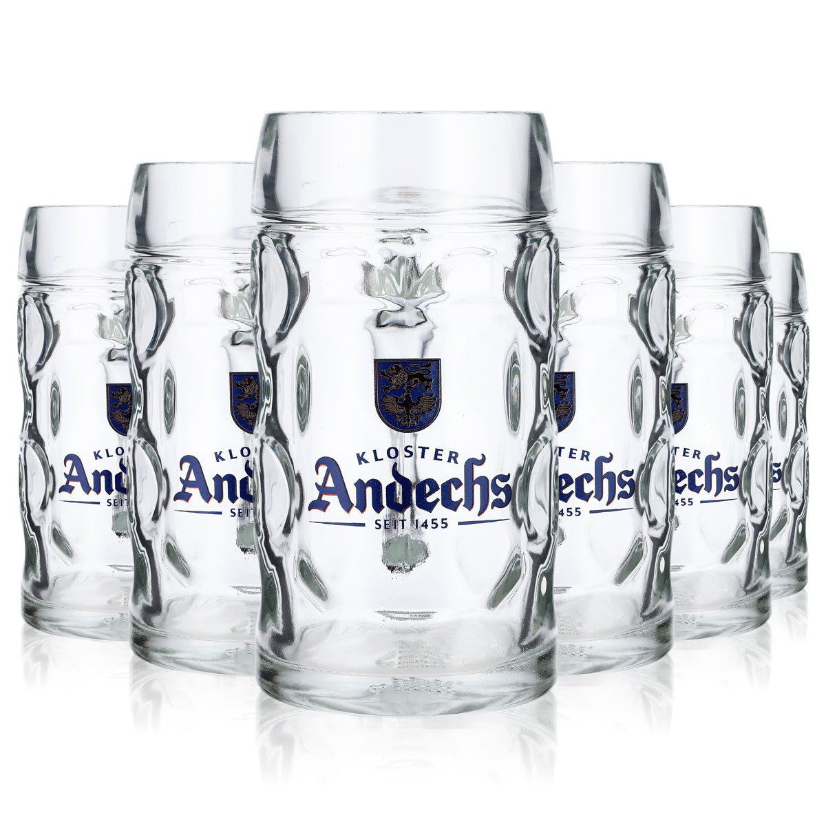 6x szklanka do piwa Andechs 0,5 l kufel do piwa kufel do piwa kufel do piwa – Widok 7