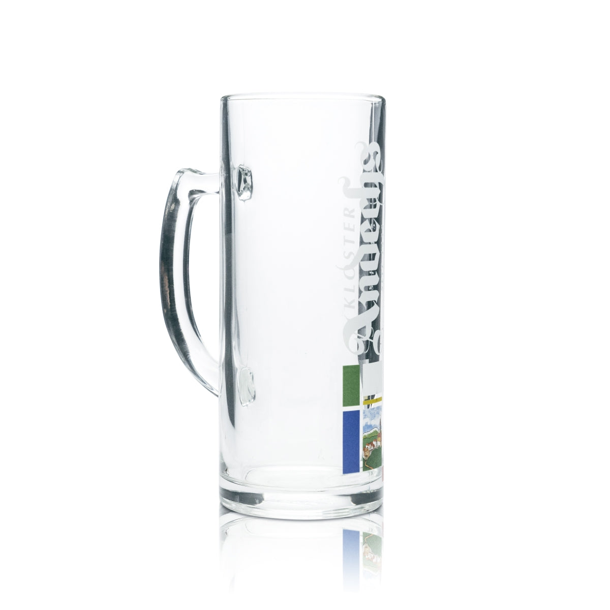 6x Andechs Beer Glass 0,5l Tankard Seidel Glasses Gastro Monastery Brewery Beer – Widok 3