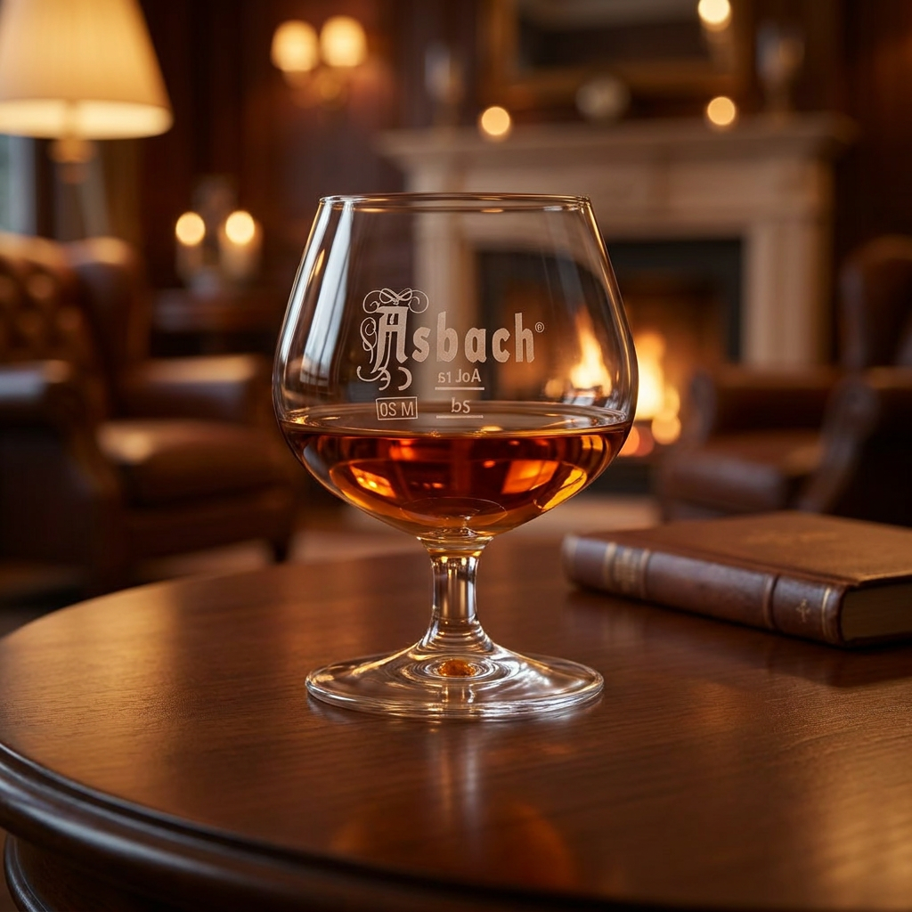 6x Asbach Uralt kieliszek 0,15l Nosing Tasting Cognac kieliszki Gastro Geeicht – Widok 2