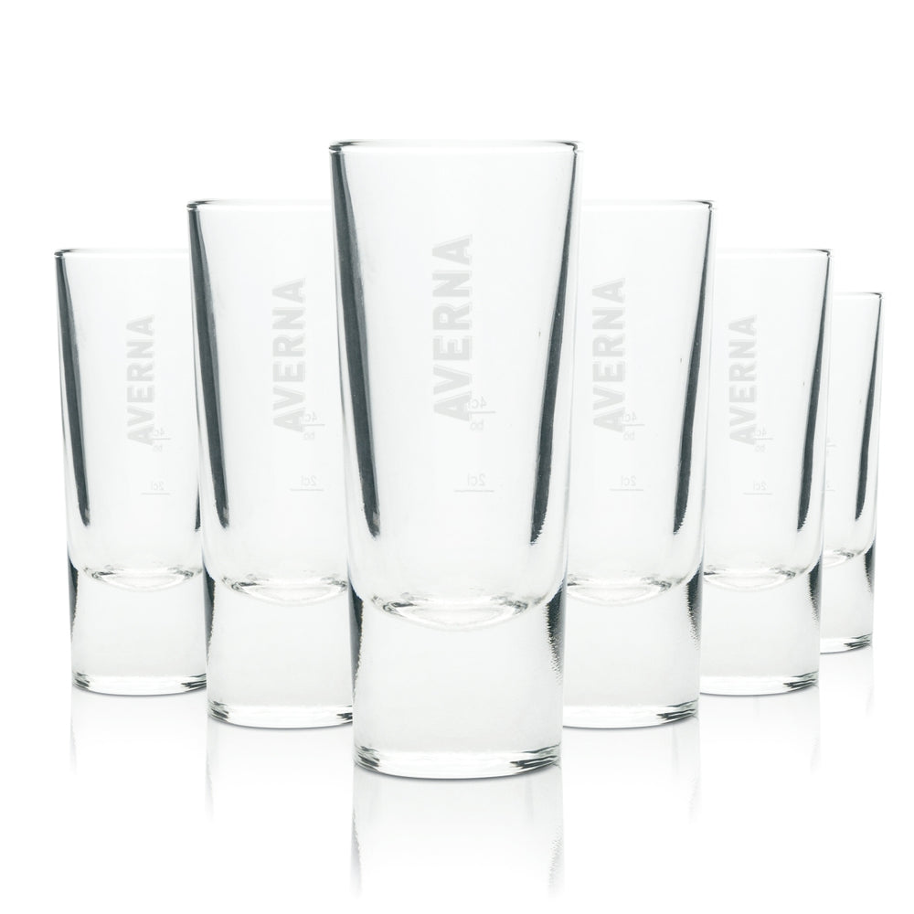 6x Averna Amaro Glass On Ice kieliszki do koktajli z likierem na grubej podstawie