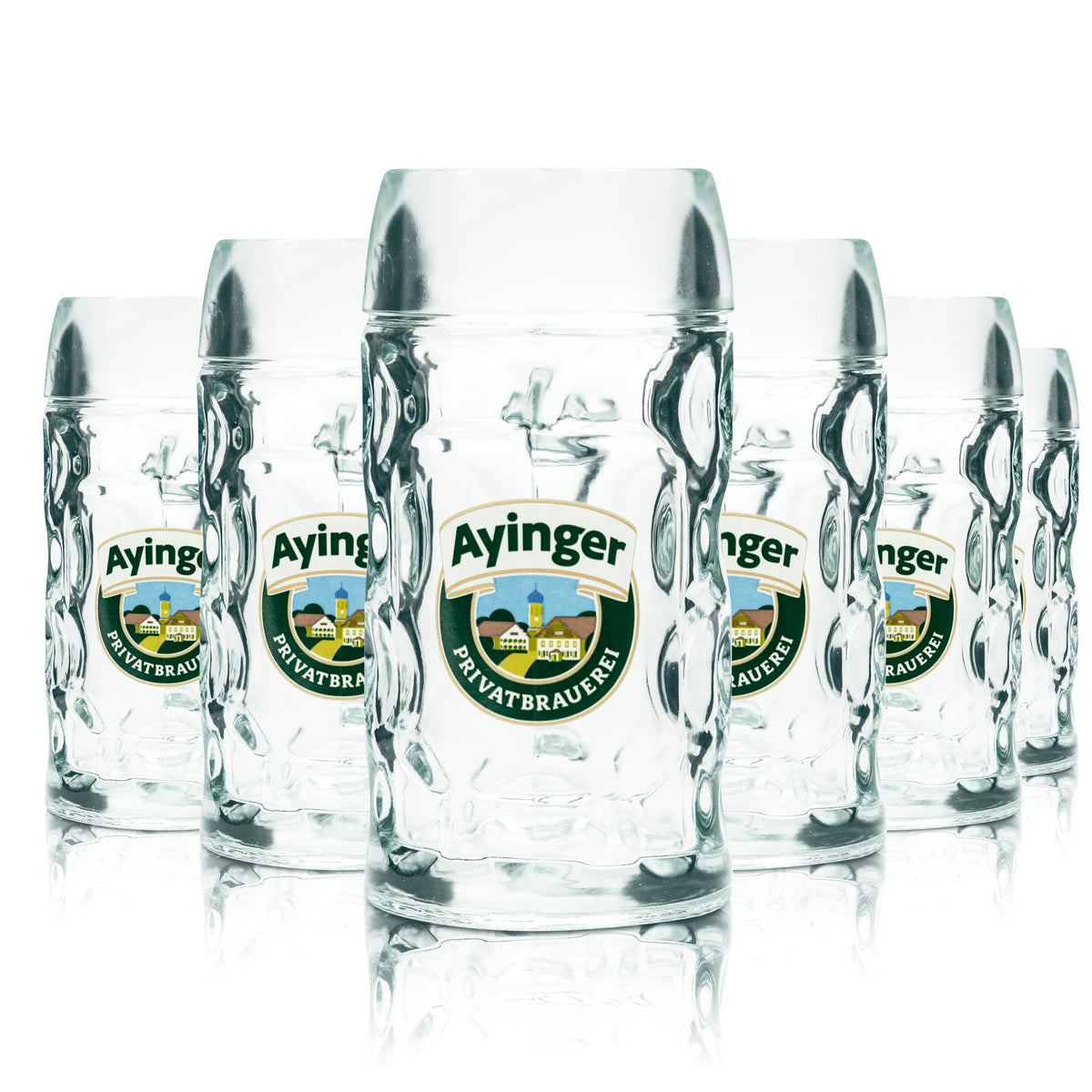 6x szklanka do piwa Ayinger 0,3 l kufel szklanka do piwa piwo uchwyt gastronomia browar – Widok 5