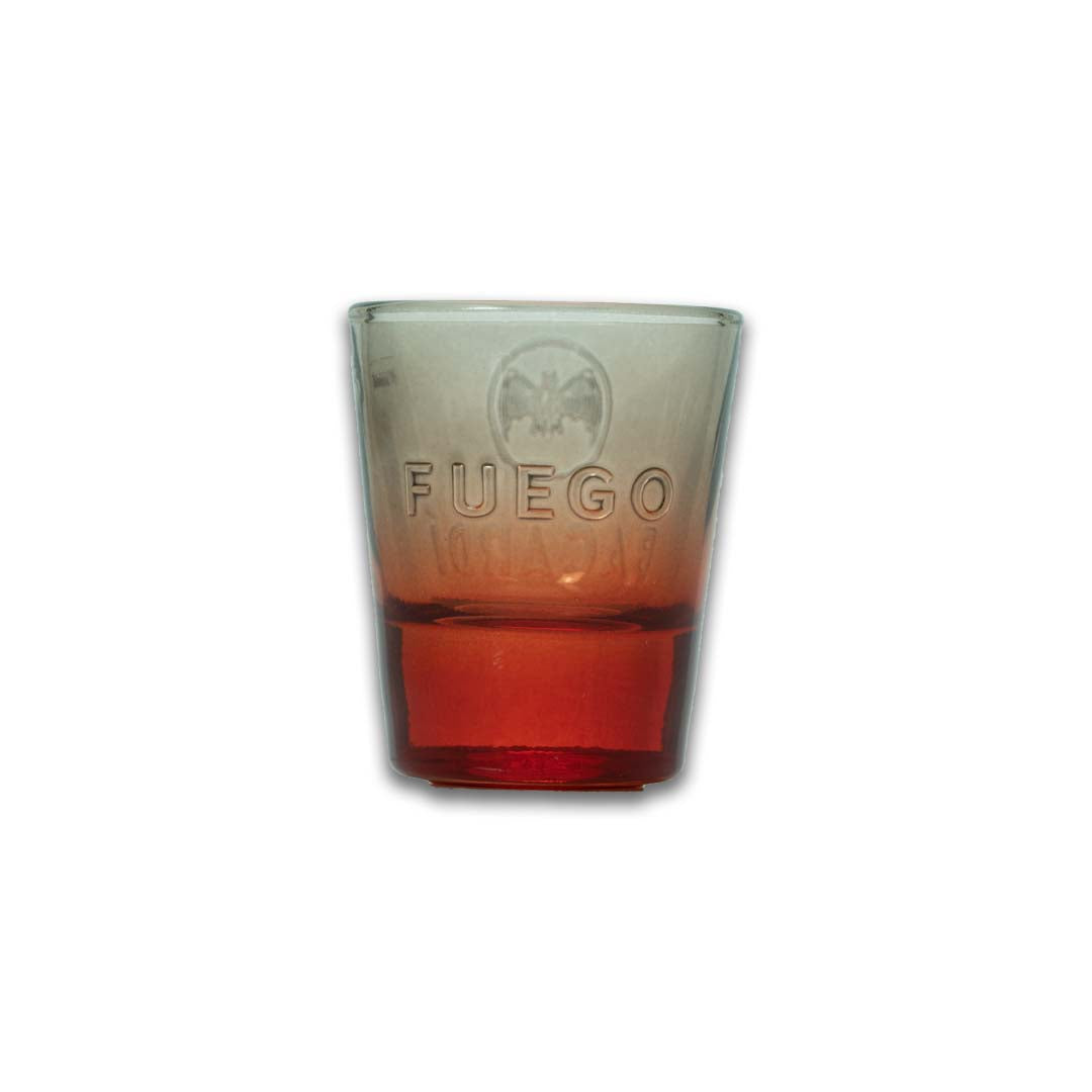 6x Bacardi Glass 4cl Shot Short Stamper Contour Glasses Fuego Gastro Pub Bar – Widok 6