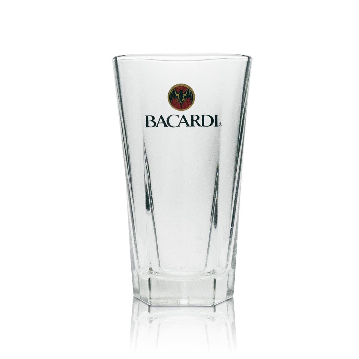 6x Bacardi Rum Glass Longdrink 5eck 355ml – Widok 2