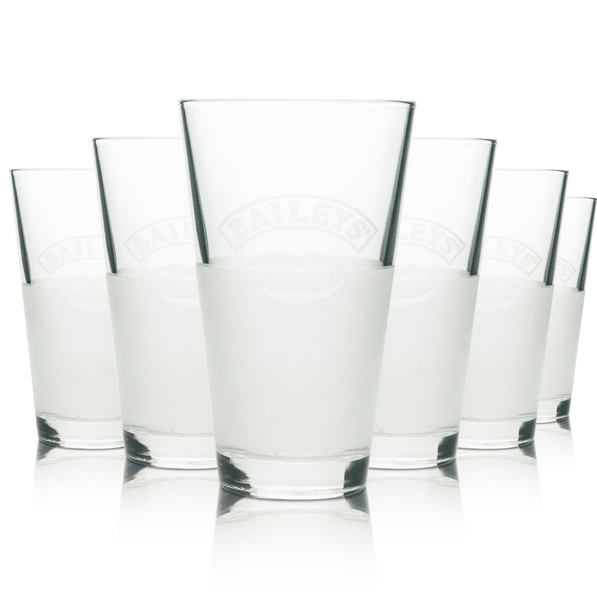 6x szklanka Baileys 0,3 l Szklanka do gorących napojów Szklanki do drinków długich Elegancki satynowany design