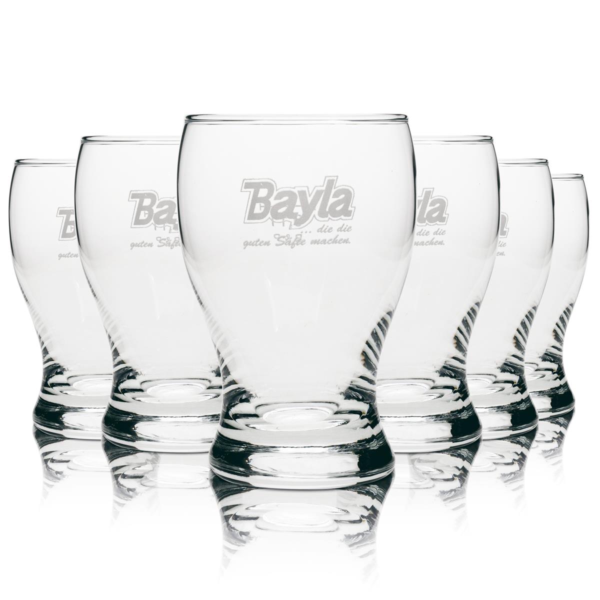 6x szklanka na sok Bayla 0,1l Degustacja