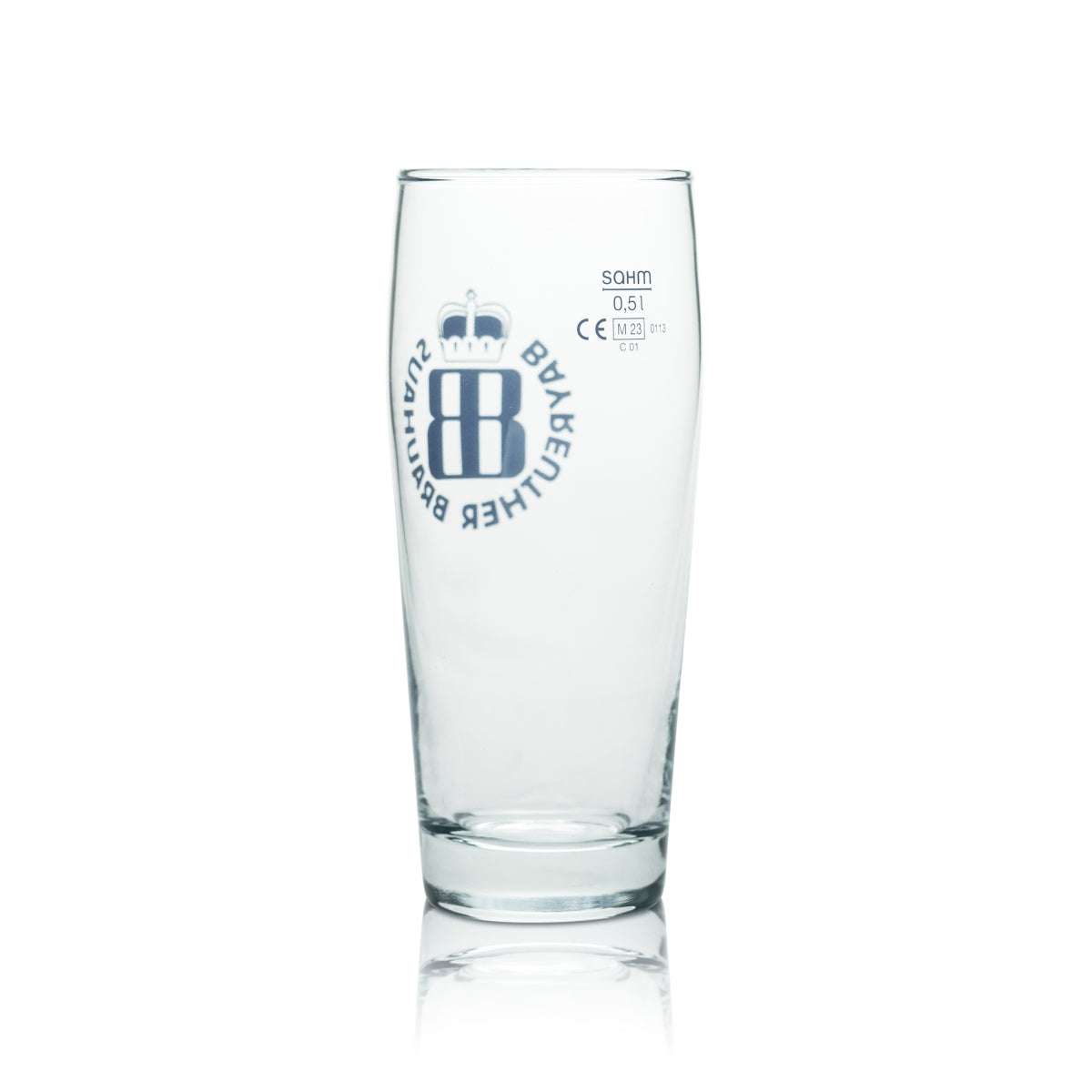 6x szklanka Bayreuther Brauhaus 0,5l kufel do piwa szklanki barowe browar gastro – Widok 3