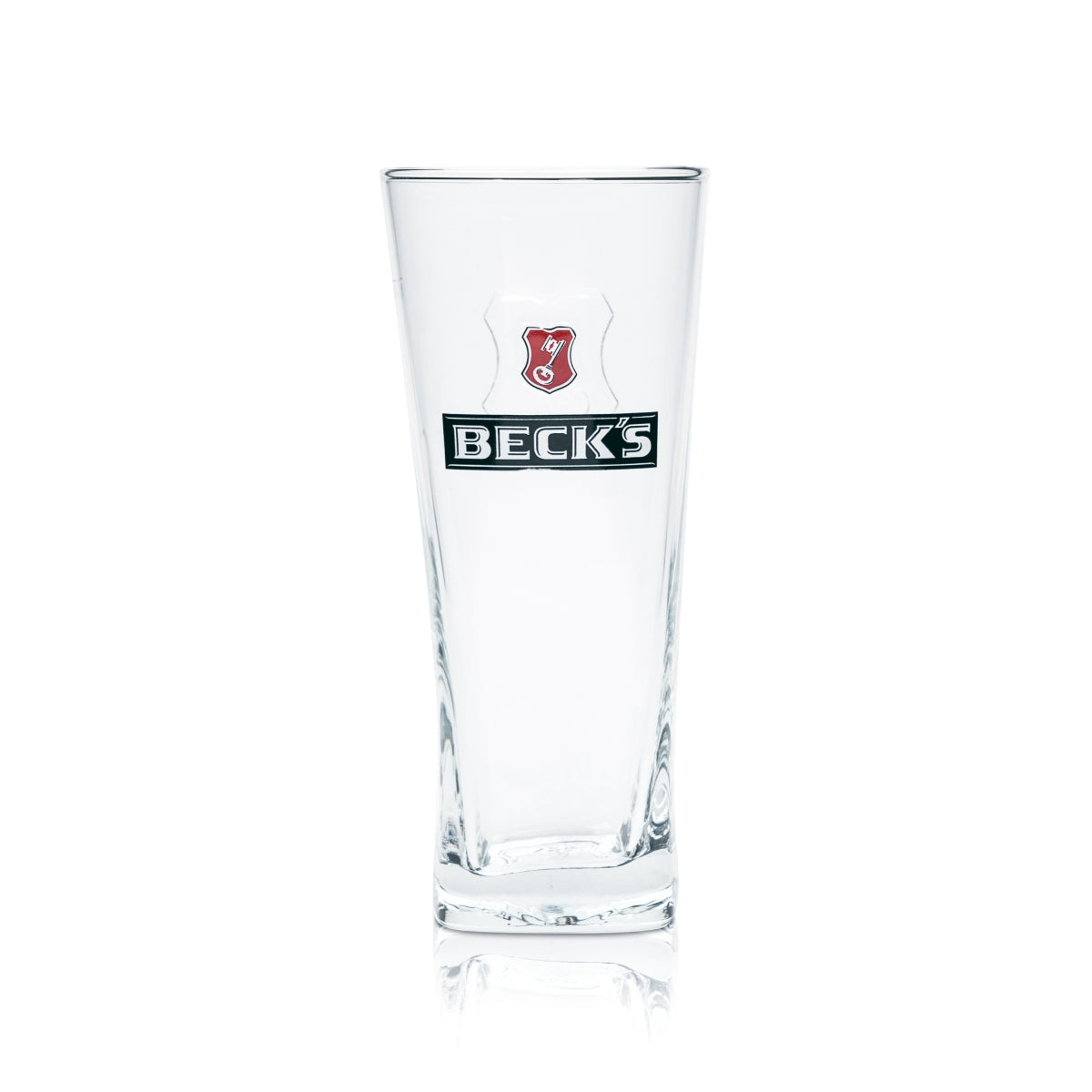 6x Becks Beer Glass 0,3l Mug Henry Willi Glasses Relief Cup Brewery Print Beer – Widok 2