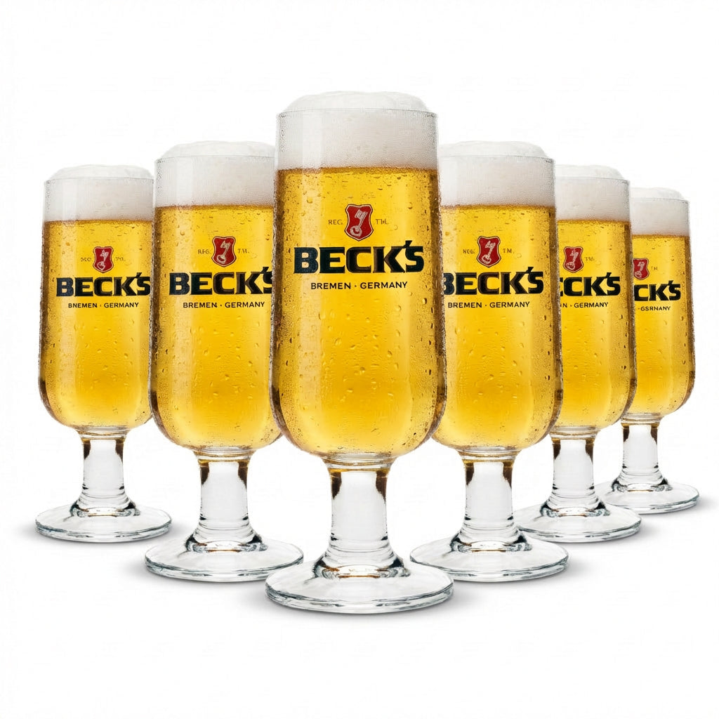 6x szklanka do piwa Becks 0,3l goblet Ritzenhoff