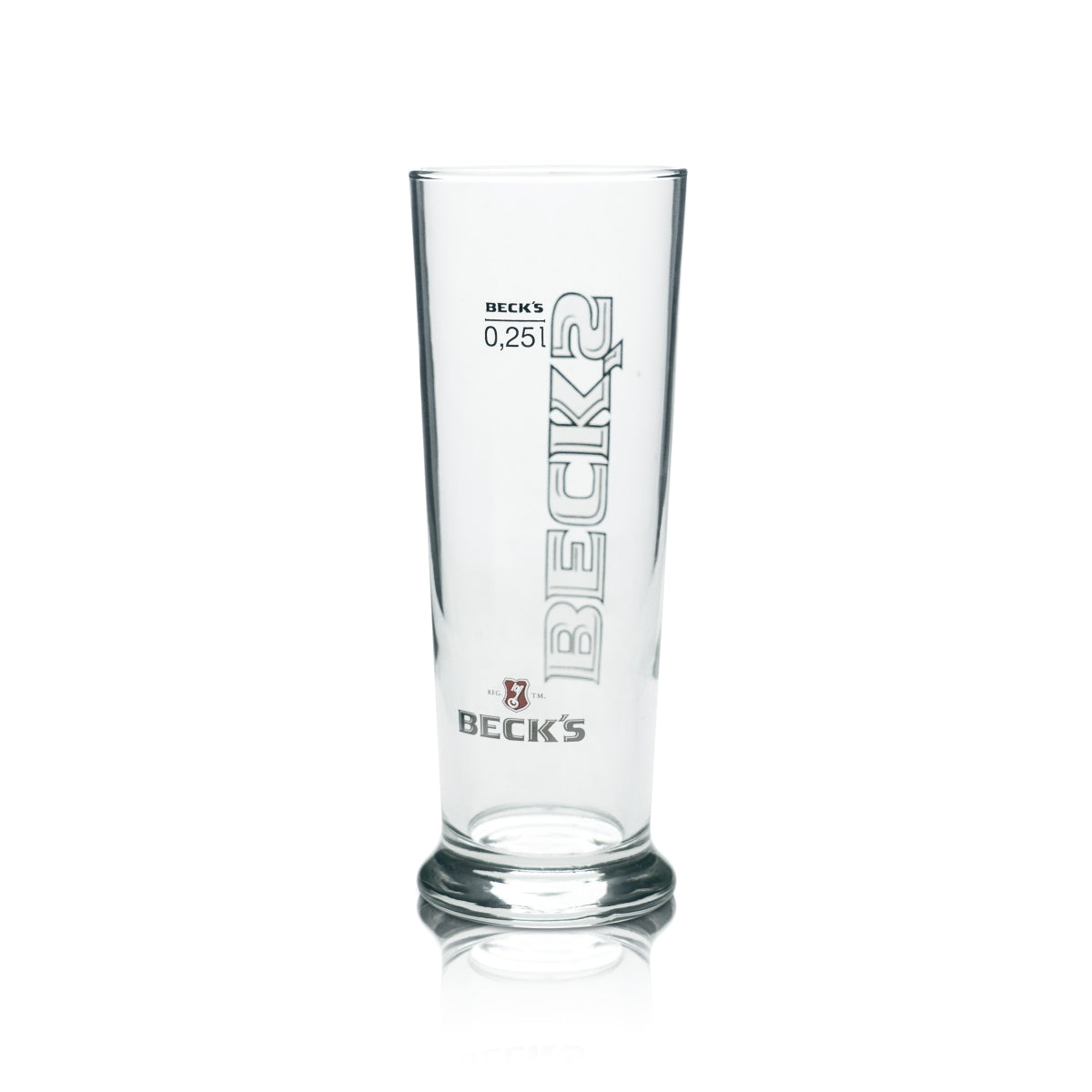 6x Becks Beer Glass Seattle 0,25l Tulip Brewery Glasses Bar Cup Pils Cup Bar – Widok 3
