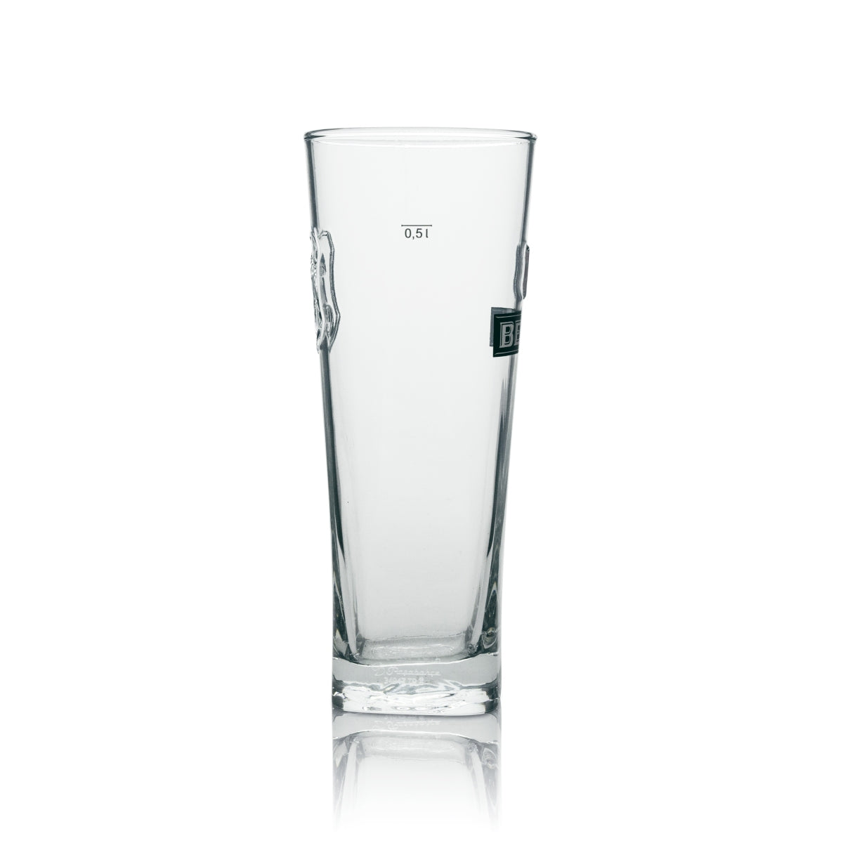 6x Szklanka Becks 0,5l Henry Mug Contour Szklanki Gastro Pils Gold Piwo niefiltrowane – Widok 7