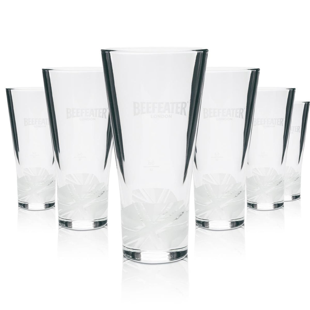 6 kieliszków do koktajli Beefeater Glass 0,3l Gin-Tonic Fizz Longdrink