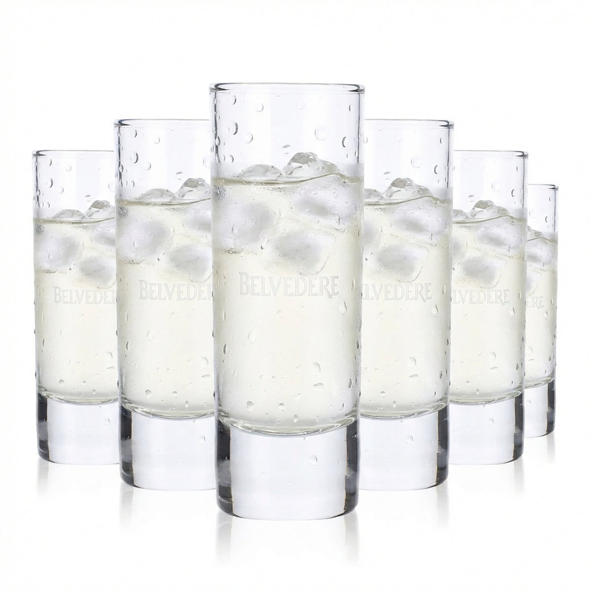 6x kieliszek do wódki Belvedere 5 cl Kieliszek do shotów Signature Sipping Glass C6