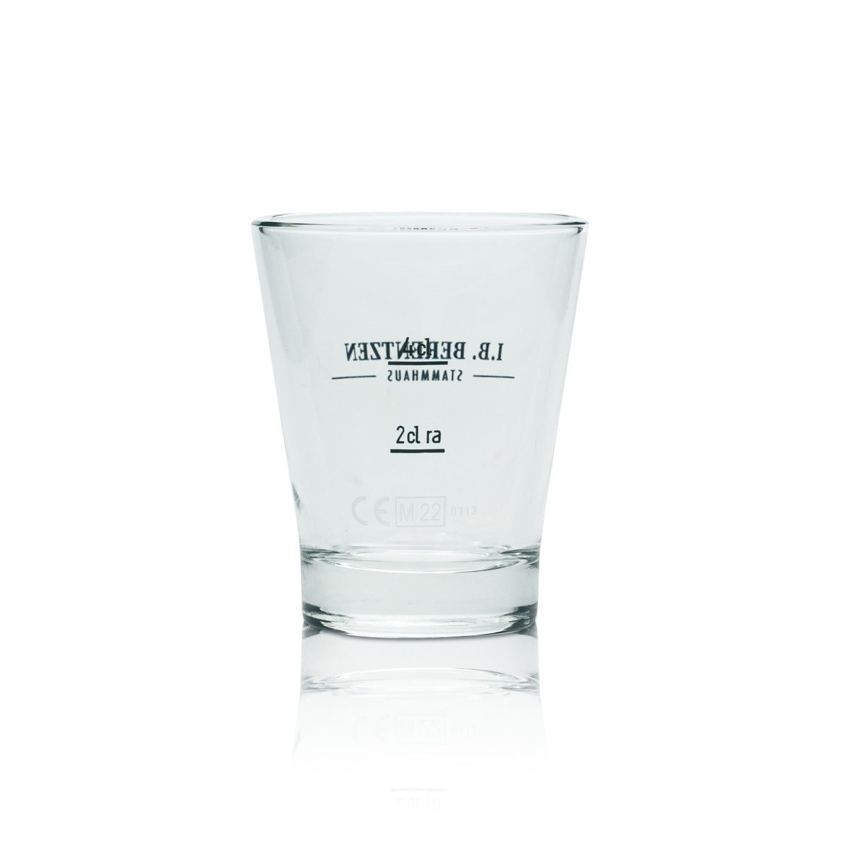 6x Berentzen Stammhaus Szklanka 4 cl 2 cl Shot Schnaps Stamper Szklanki Kurze I.B. – Widok 3