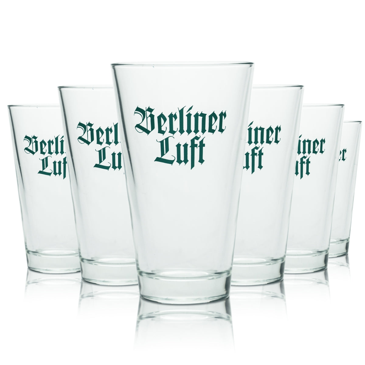 6x Berliner Luft szklanka 0.33l kubek szklanki long drink Pfeffi Schilkin Bar