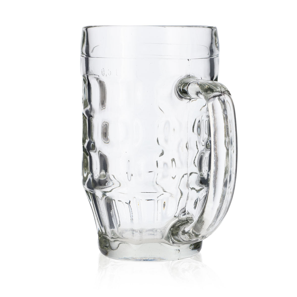 6x kufel do piwa szklany 0,5 l szklanki Seidel Humpen Krug Blanco Malles – Widok 5