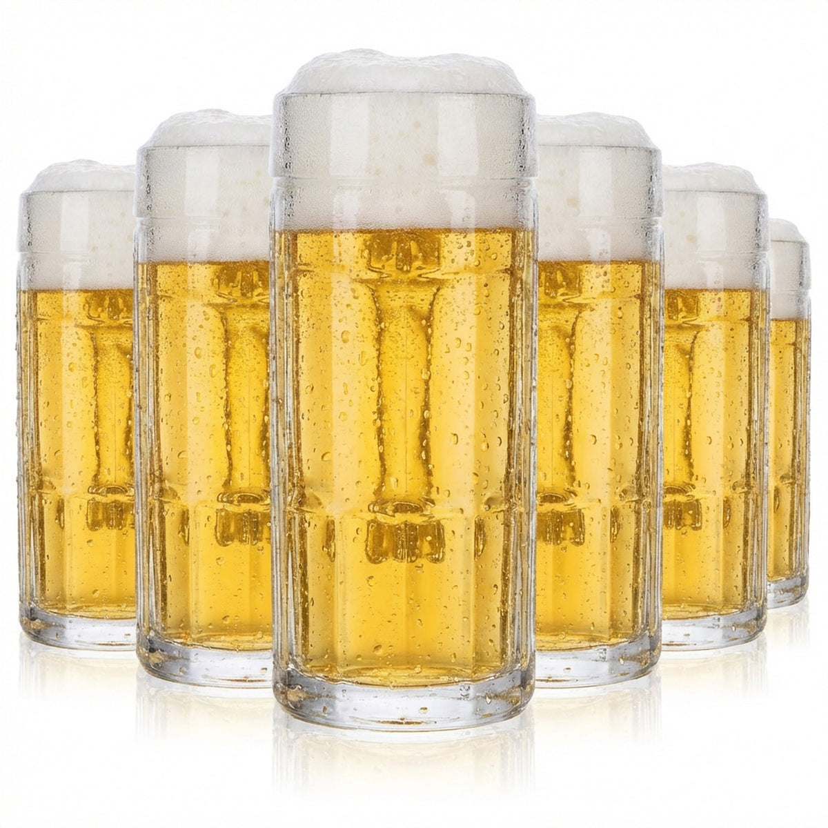 6 kufli do piwa Bierseidel Bierhumpen 0,25 l Krug Blanco Rastal Falkenstein