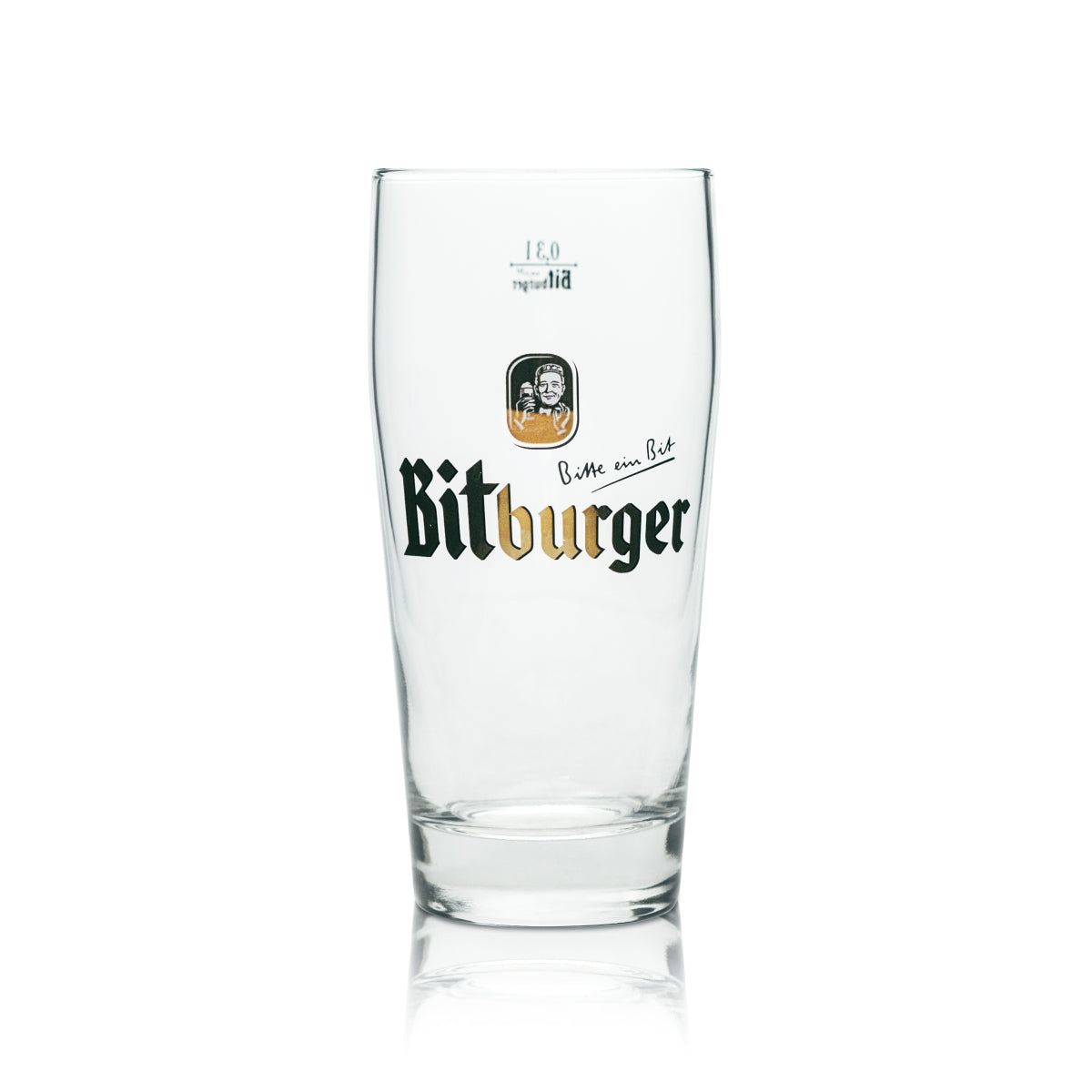 12 szklanek do piwa Bitburger 0,3l Willibecher Sahm nowe – Widok 3