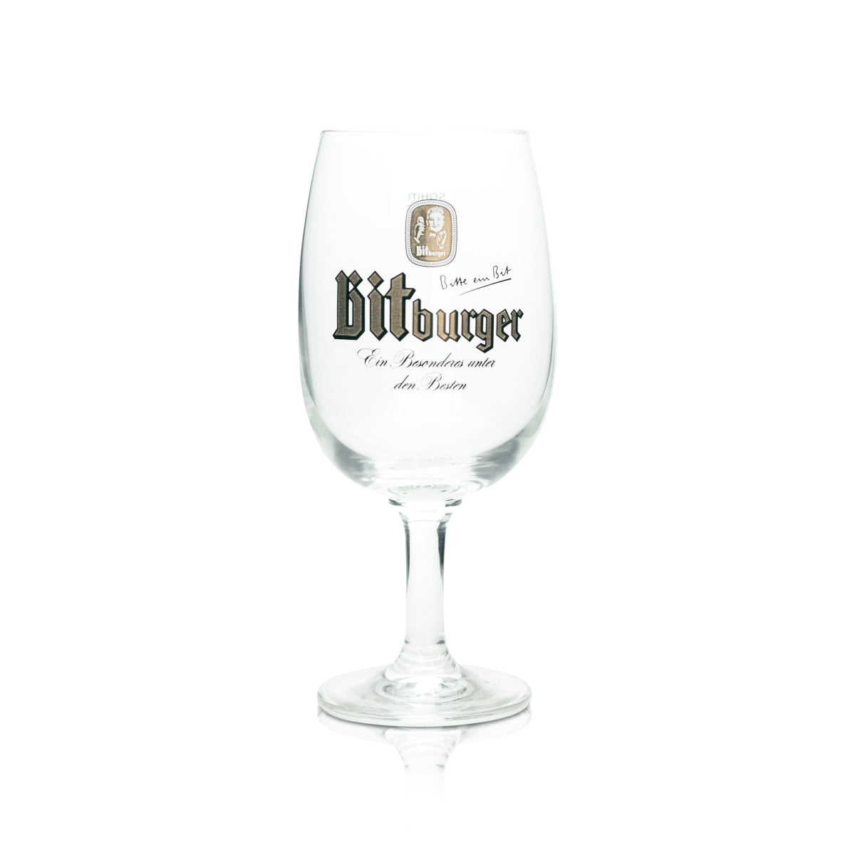 6x szklanka do piwa Bitburger 0,4 l Gaston Pokal Sahm Tulpe Szklanki Pils Export Browar – Widok 2