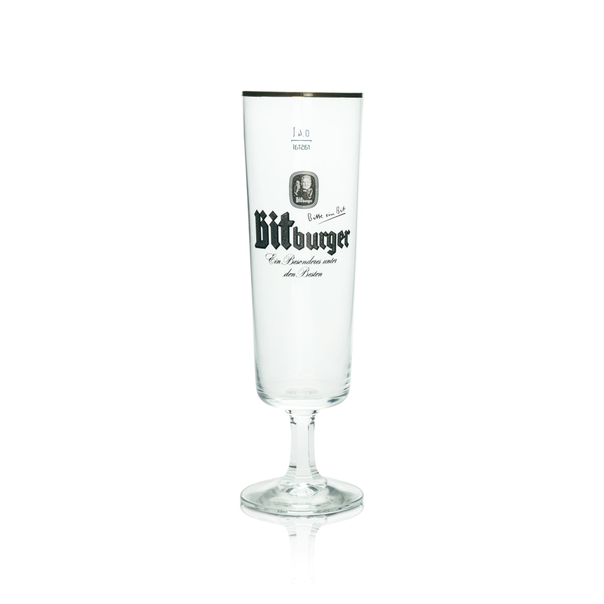 6x szklanka do piwa Bitburger 0.4l kieliszek Rastal retro szklanki do piwa pilsner tulipan kieliszek do piwa – Widok 2