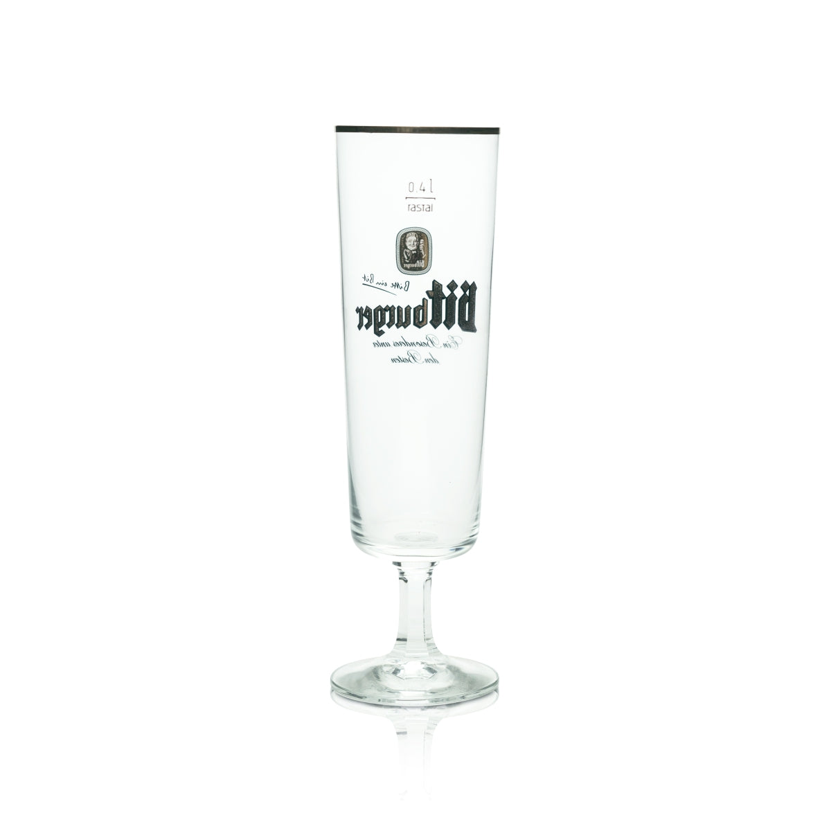 6x szklanka do piwa Bitburger 0.4l kieliszek Rastal retro szklanki do piwa pilsner tulipan kieliszek do piwa – Widok 3