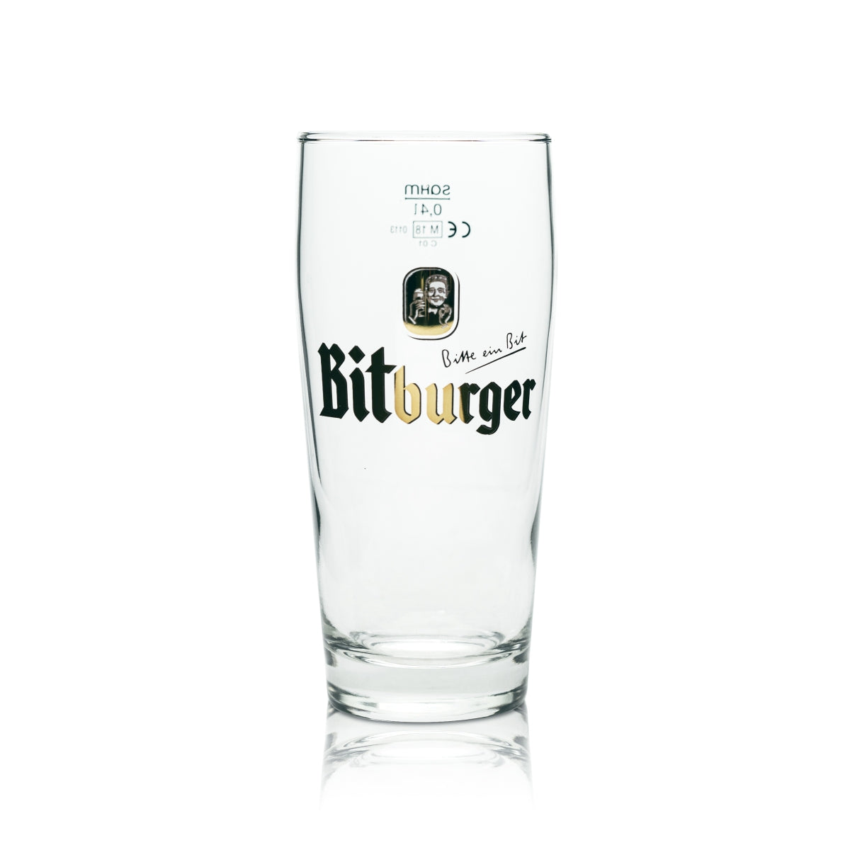 6x Bitburger Szklanka do Piwa 0,4l Willi Becher Sahm Pils Szklanki Willy Cup Brewery Bar – Widok 2