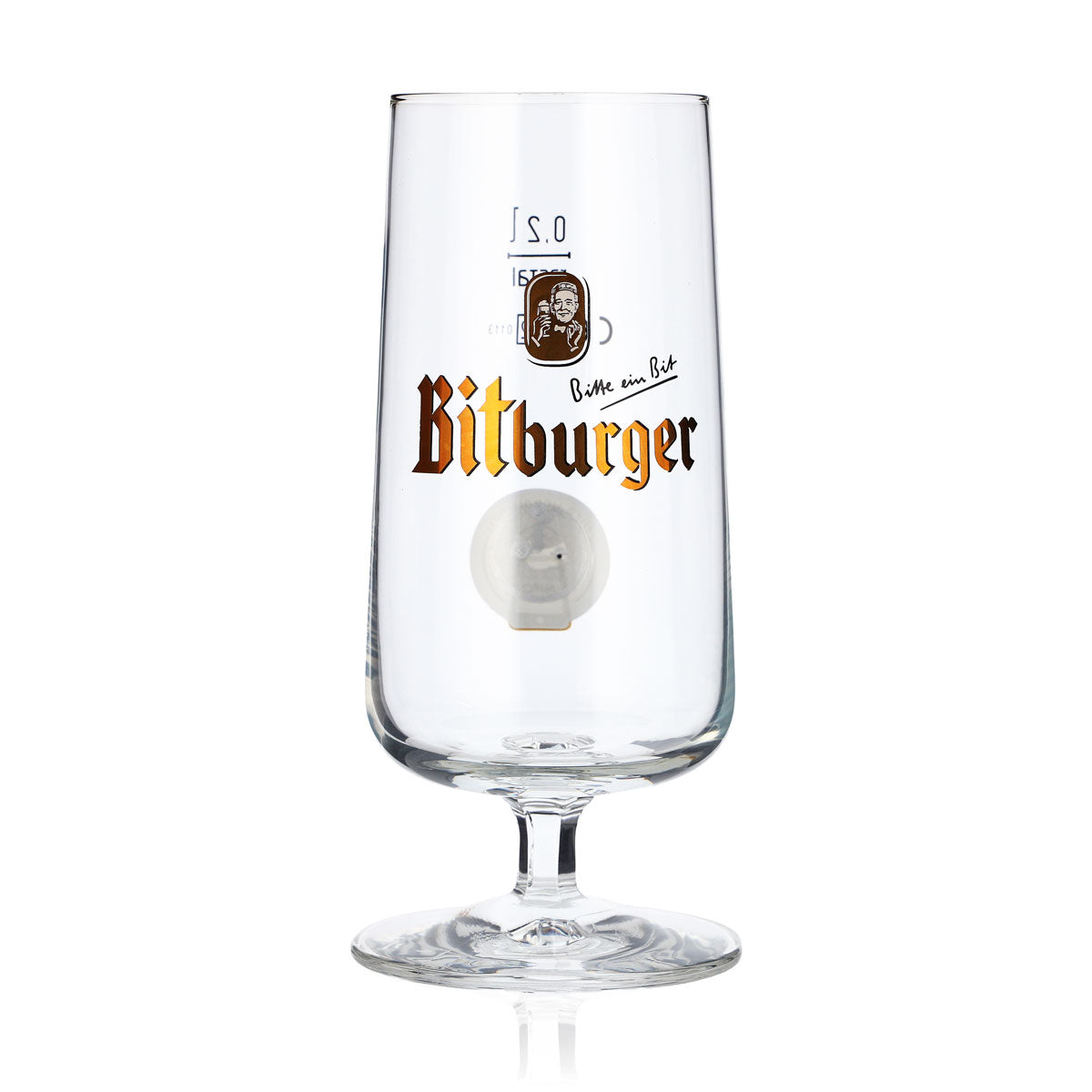 6x szklanki do piwa Bitburger Szklanki typu puchar 0,2 l Szklanki do piwa z chipem NFC Rastal – Widok 2