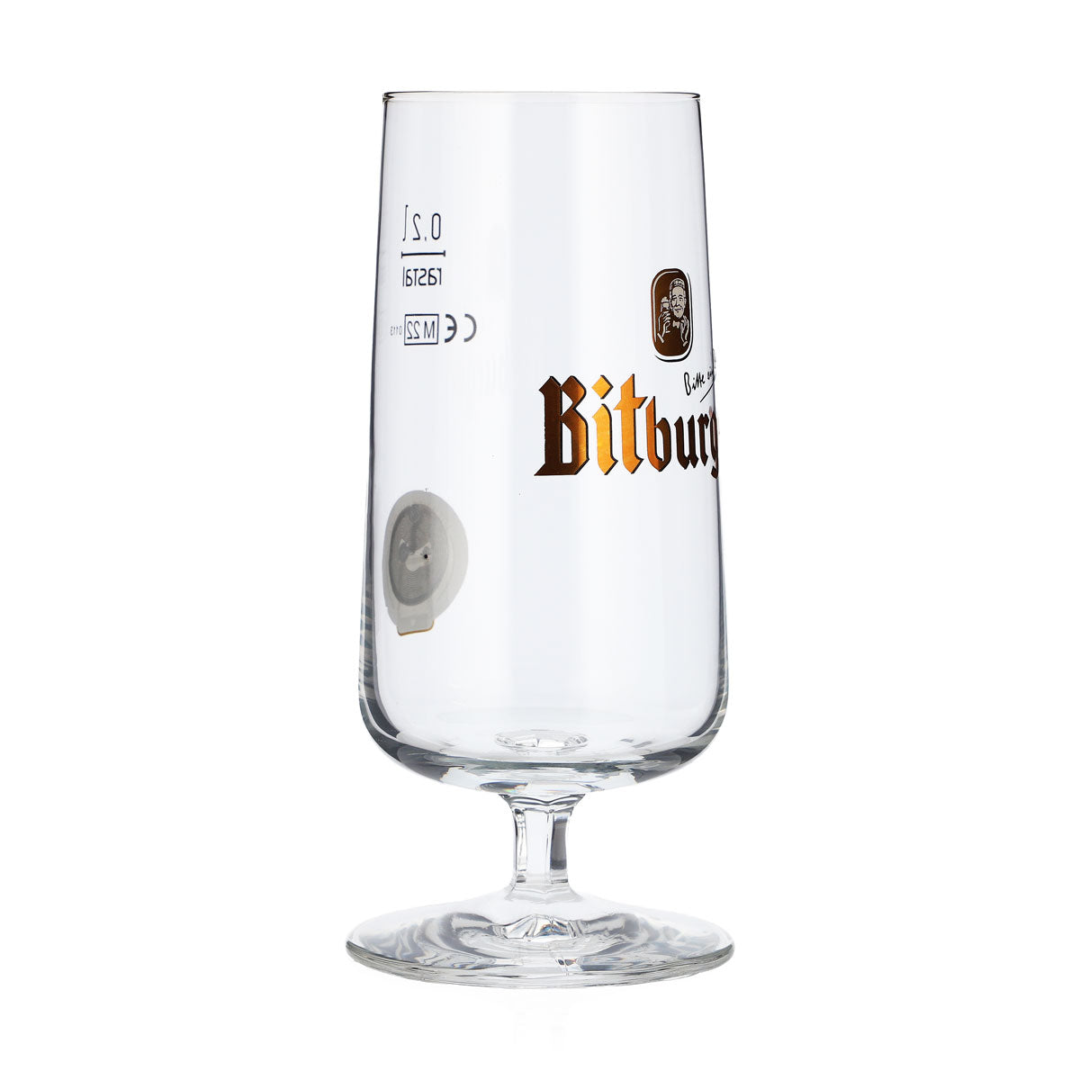 6x szklanki do piwa Bitburger Szklanki typu puchar 0,2 l Szklanki do piwa z chipem NFC Rastal – Widok 3