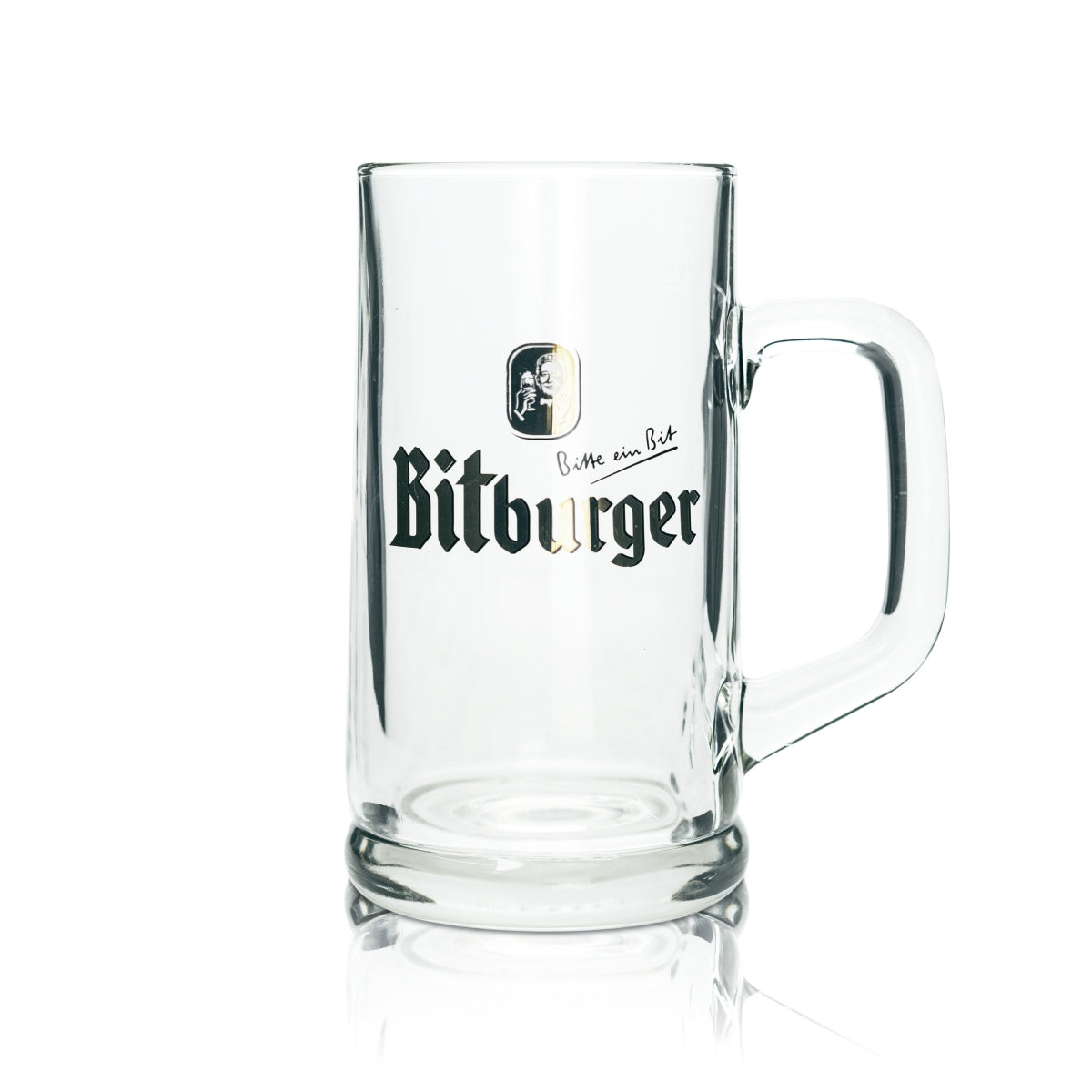 6x szklanka Bitburger 0,5 l kufel Seidel Humpen piwo Pils uchwyt szklanki gastronomiczne pub – Widok 2