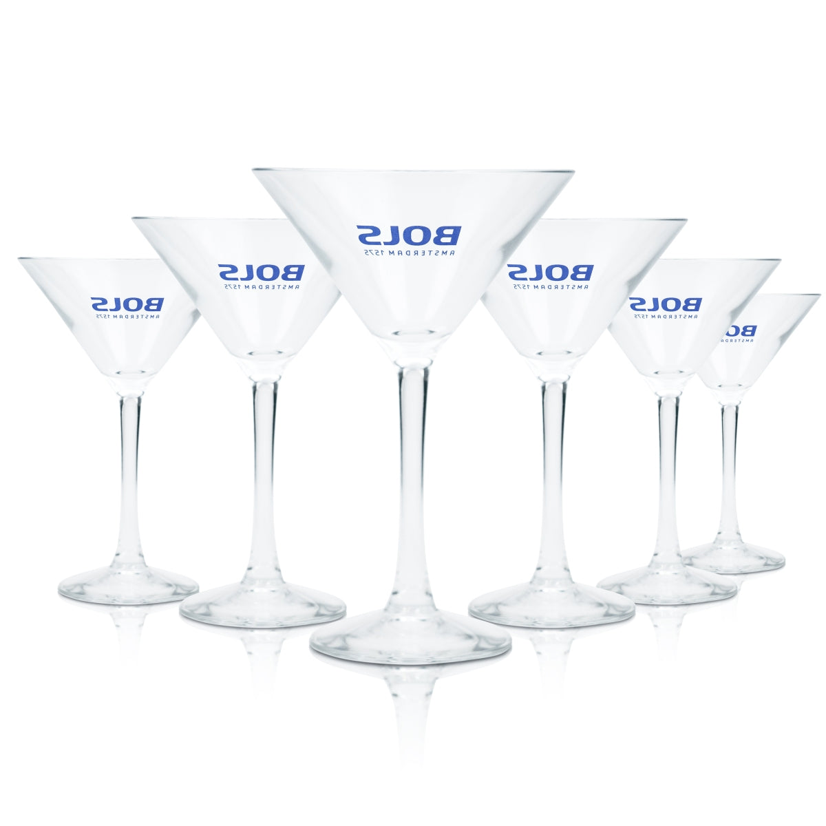 6x Bols Glass 0.21l Kieliszek do koktajlu Martini Miska Kieliszki Longdrink Aperitif Bar