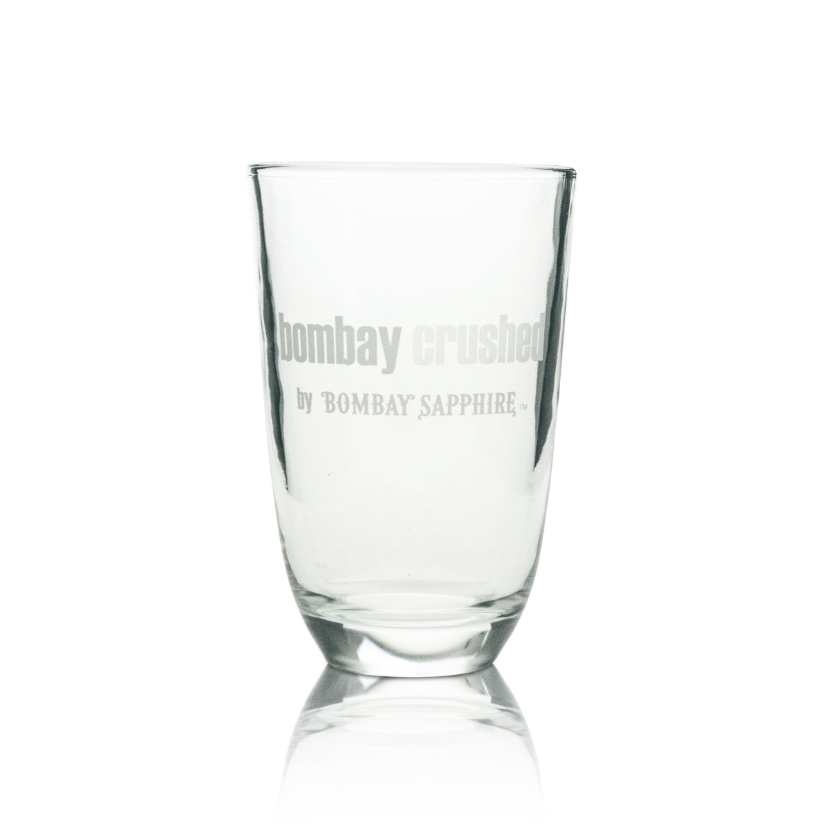 6x Bombay Glass 0,42l Sapphire Gin Tonic Tumbler Glasses Crushed Edition – Widok 2