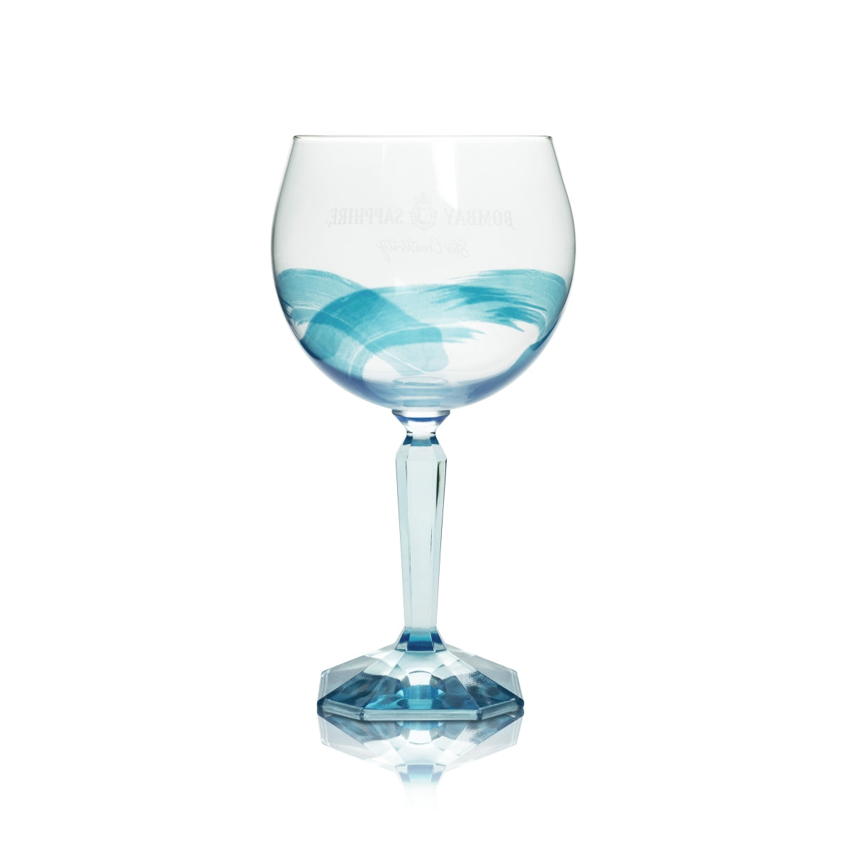 6x Bombay Sapphire Gin Glass Stir Creativity 68cl Glasses Special Edition Balloon Bar – Widok 5