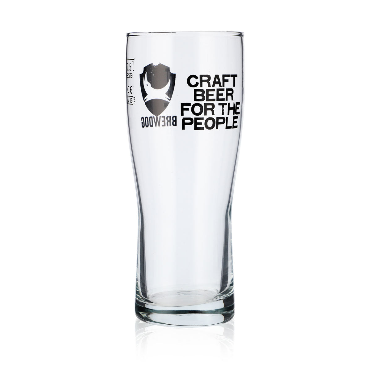 6x Brewdog Piwo Willibecher 0,5 l Szklanki do piwa Kubki do piwa Logo czarne – Widok 5