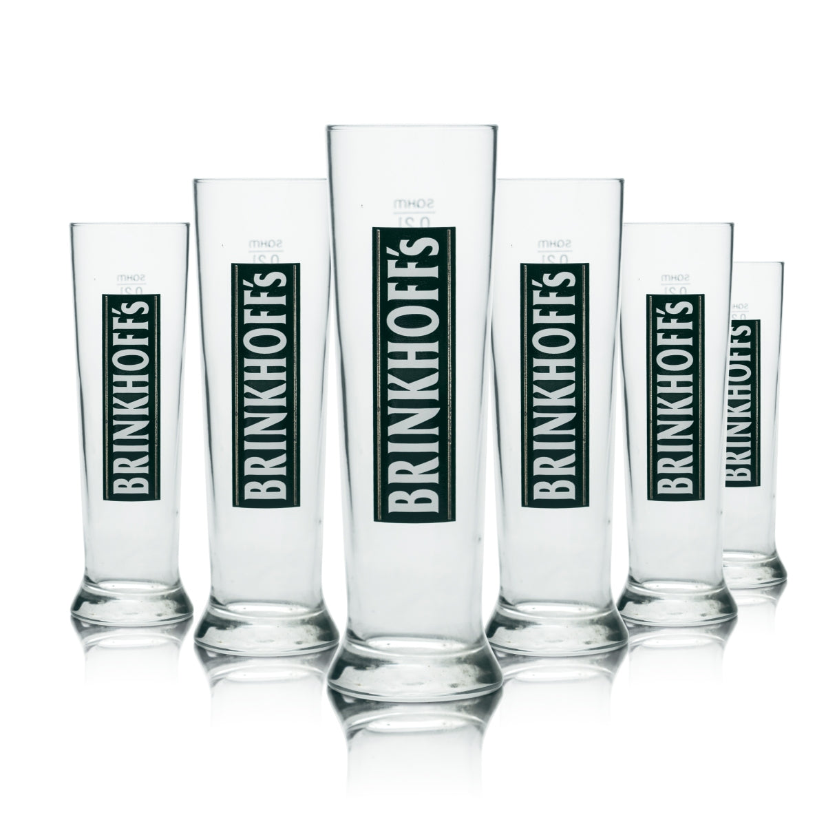 6x szklanka Brinkhoffs 0,2l Willi szklanki do piwa browar Pilsener Radler