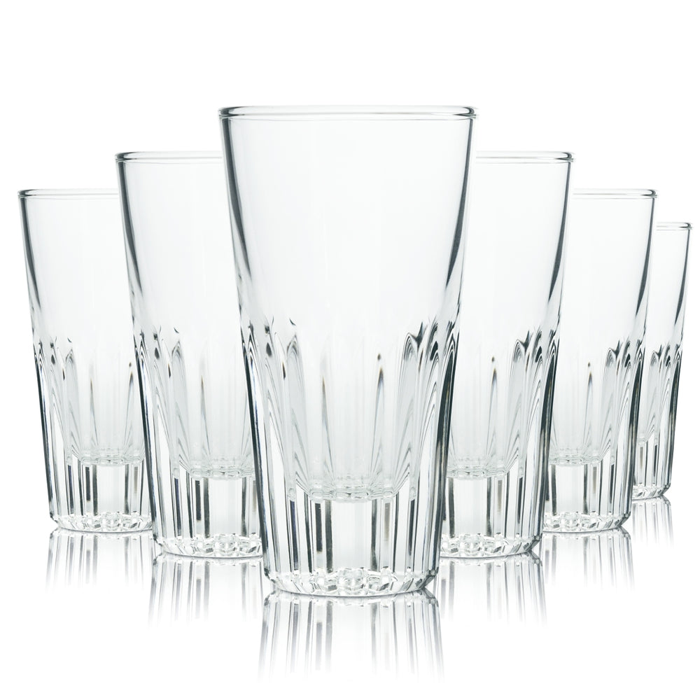 6x Bromioli szklanka 0.16l szklanka konturowa Rocco Professional Longdrink Bar