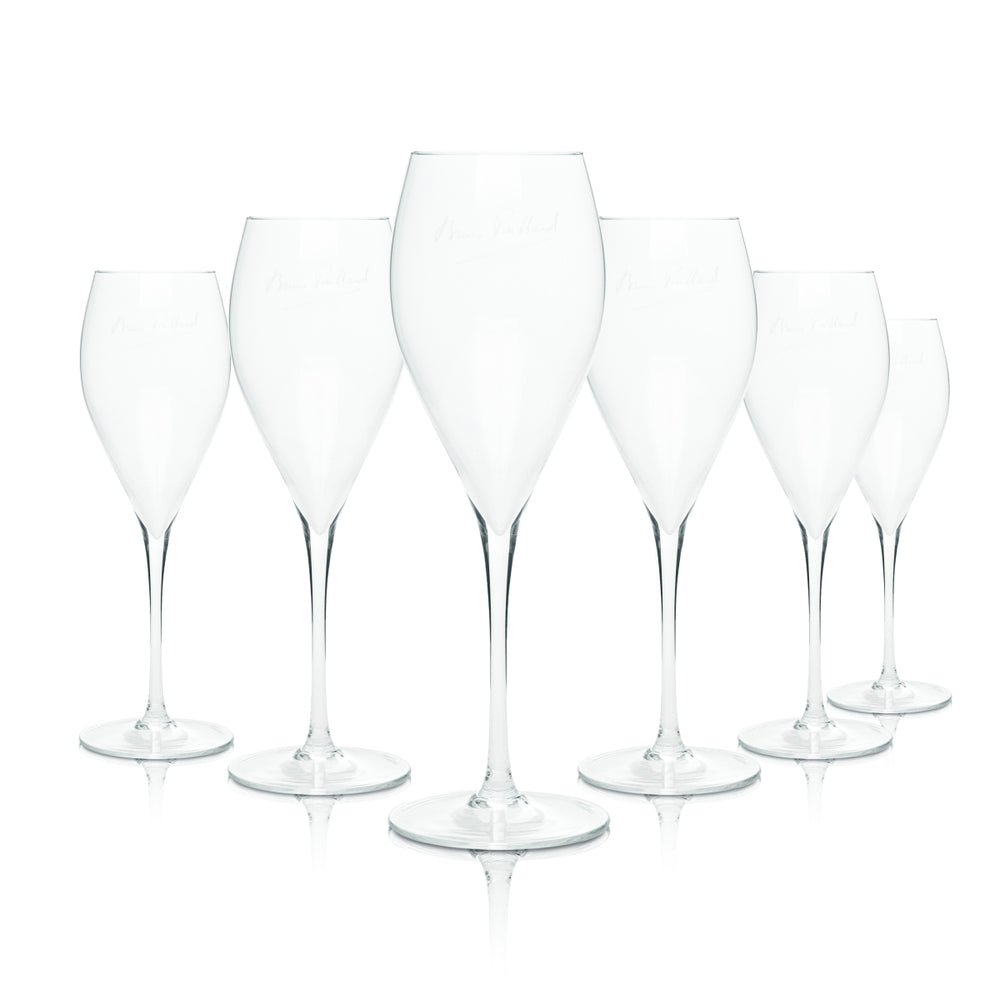 6x kieliszek do szampana Bruno Paillard 0,1l flet kieliszki do szampana Prosecco kieliszek na nóżce Brut