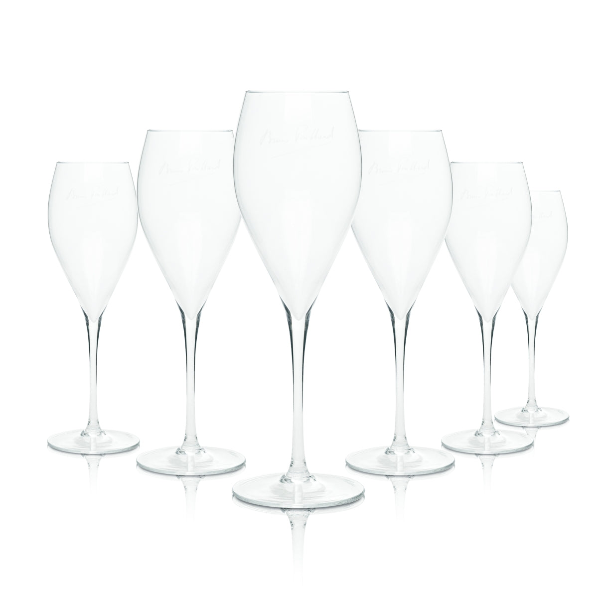 6x kieliszek do szampana Bruno Paillard 0,1l flet kieliszki do szampana Prosecco kieliszek na nóżce Brut