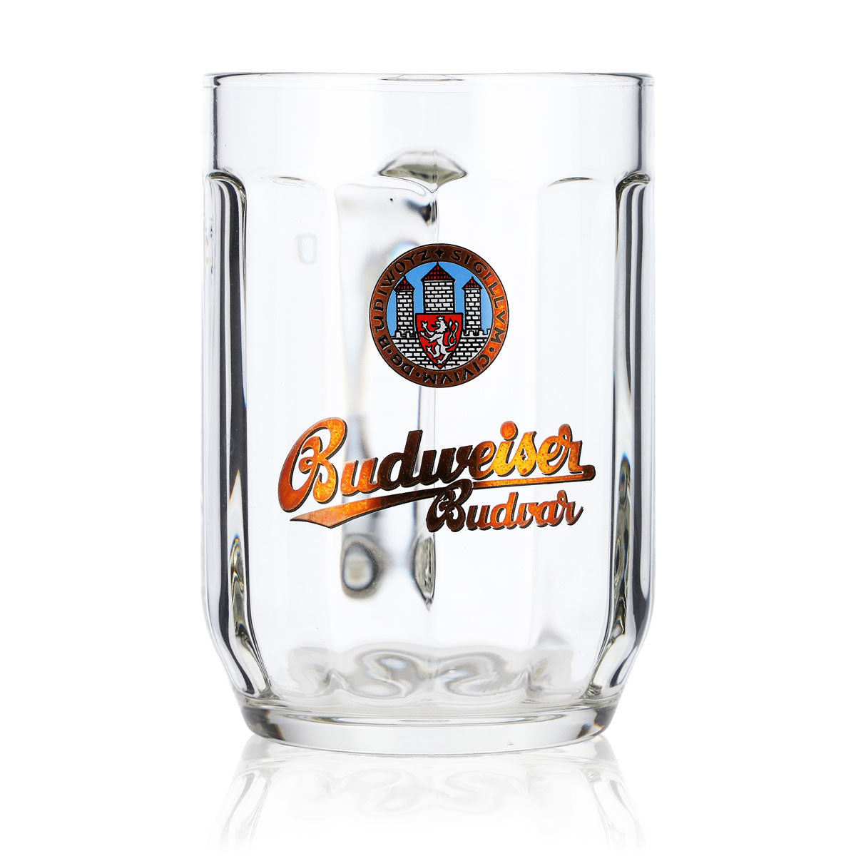 6x szklanka do piwa Budweiser, kufel 0,3 l, kufel „Budvar” Sahm Prag – Widok 2