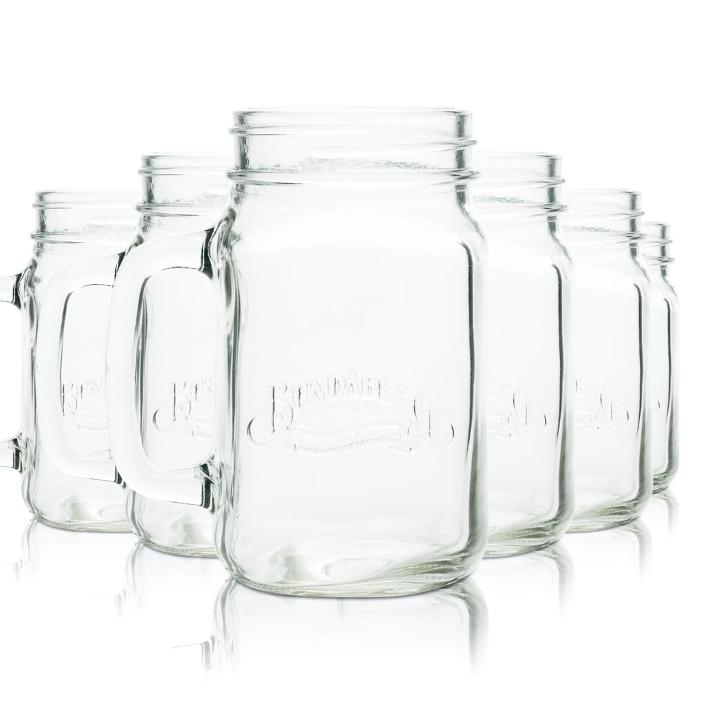 6x Bundaberg szklanka do piwa imbirowego 0,4l kufel Lynchburg szklanki do long drinków Gastro