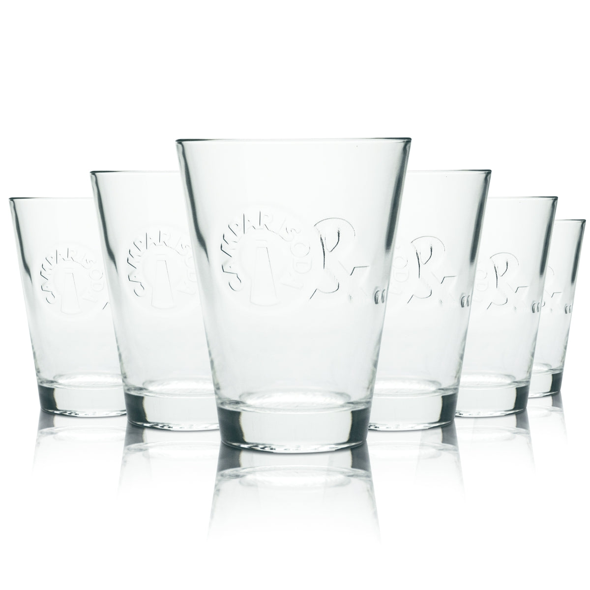 6x Campari Glass 0,36l Tumbler Glasses Camparisoda Longdrink Aperitif Spritz Italy