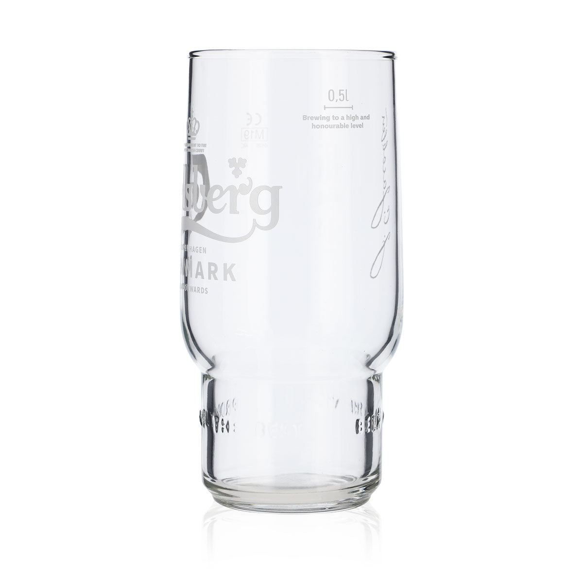 6x szklanka do piwa Carlsberg 0,5 l Szklanki do piwa Szklanka do piwa Kubek Białe logo – Widok 5